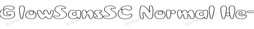 GlowSansSC Normal He字体转换
